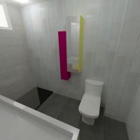 baño con proyecto 3D