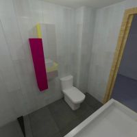 baño con proyecto 3D